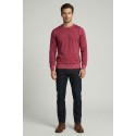 Markup maglia girocollo in cotone con inserti MK1900041 [587d37f2]