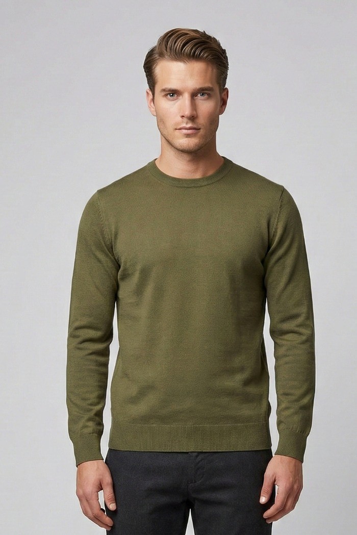 Markup maglia girocollo in cotone MK10001 [6b0d85ce]