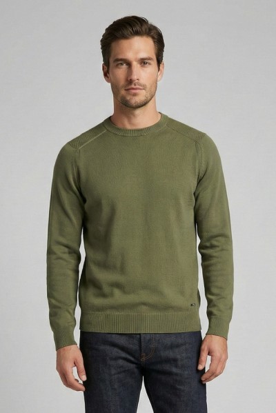 Markup felpa girocollo in cotone MK10008 [e31afde3]