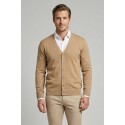 Markup cardigan scollo a V in cotone MK10003 [0ee3aa97]