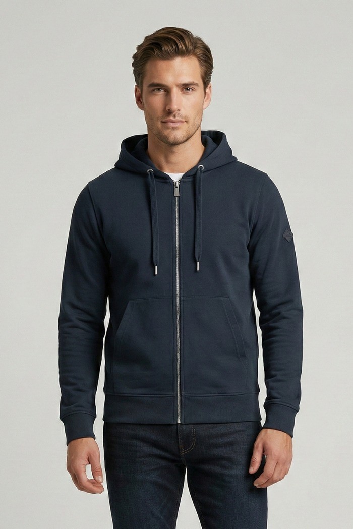 Markup felpa con cappuccio in misto cotone MK12002 [a2cdaefc]
