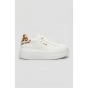 4US Paciotti sneaker con inserto leopardato 4BX161 [71c1093f]