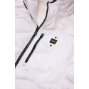 Blauer piumino ad onde con cappuccio Wave 26sbluc03177-006719 [b2ebb6a3]