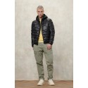 Blauer piumino ad onde con cappuccio Wave 26sbluc03177-006719 [2ba48835]