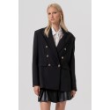Fracomina blazer doppiopetto oversize con bottoni dorati fr26sj3001w42901 [b45031e9]
