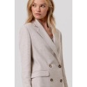 Fracomina blazer regular doppiopetto con lino fr26sj3003w67101 [18210b51]
