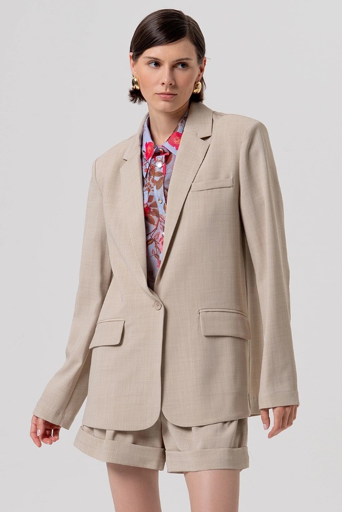 Fracomina blazer oversize monopetto fr26sj3009w76301 [49103071]