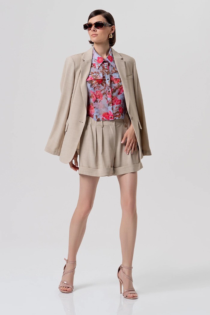 Fracomina blazer oversize monopetto fr26sj3009w76301 [227bf566]