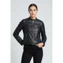 Markup giubbotto biker effetto pelle MW1640007 [c132d0fa]