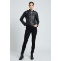 Markup giubbotto biker effetto pelle MW1640007 [af0952f3]