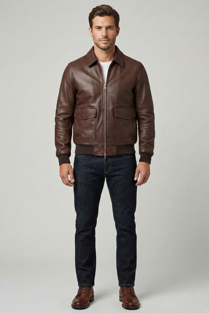 Markup giubbotto in pelle MK1940026 [64288843]
