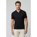 Markup polo derby in tessuto texturizzato MK1910080 [e81238f3]