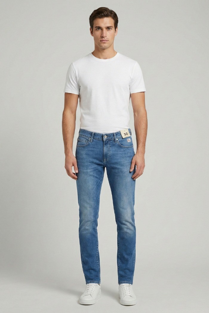 Roy Roger's jeans in denim slim fit 517 Nick rru075d1410897 [a1b5e118]