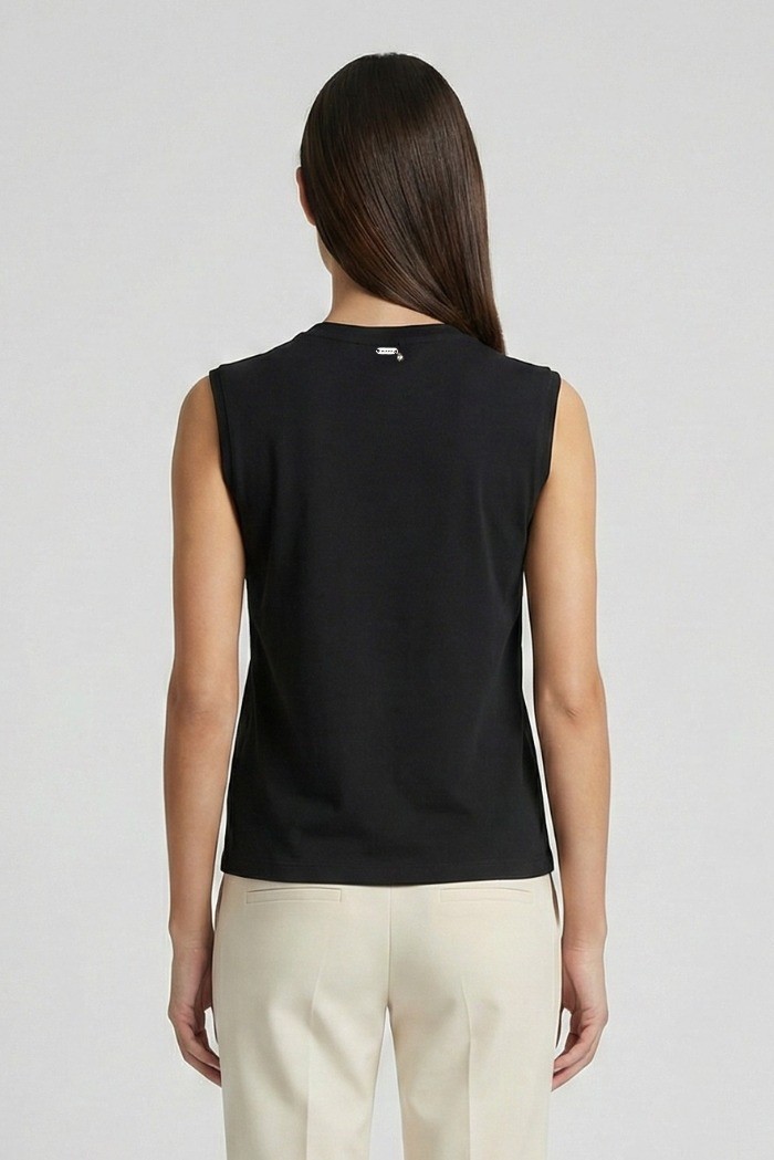 Markup t-shirt in cotone con applicazione MW1610006 [c4c77ed8]