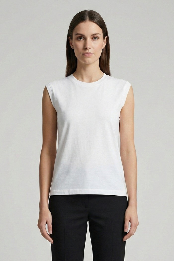 Markup t-shirt in cotone con applicazione MW1610006 [74824e1c]