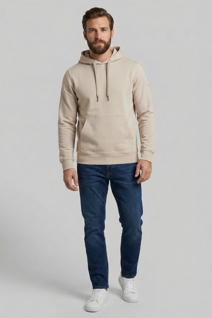 Markup felpa con cappuccio in misto cotone MK12003 [0b3319e1]