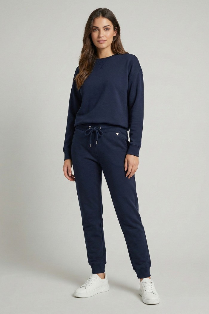 Blash pantalone in felpa in misto cotone con polsini BS1720011 [46013fc2]