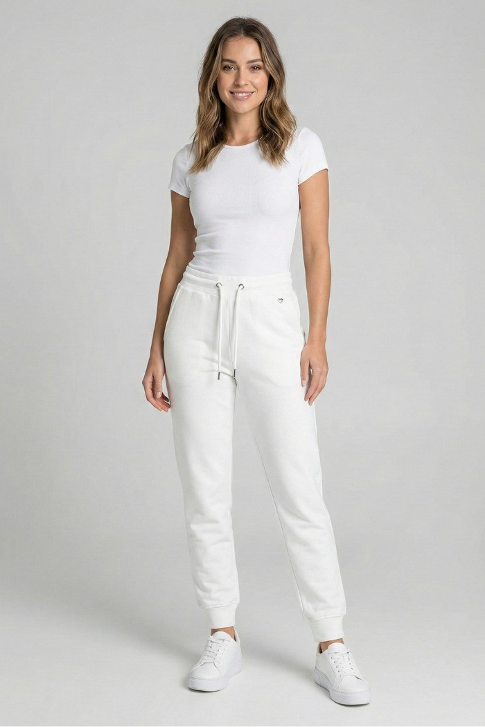 Blash pantalone in felpa in misto cotone con polsini BS1720011 [9f7e4e81]
