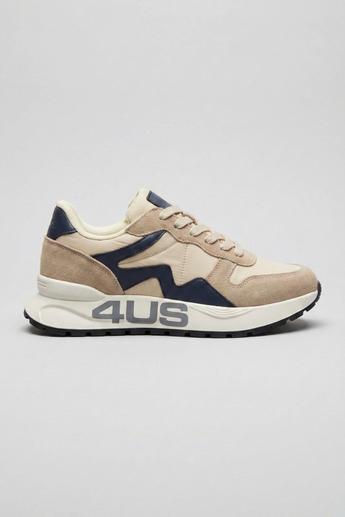 4US Paciotti sneaker allacciata con logo 4US-4-A [399b8472]
