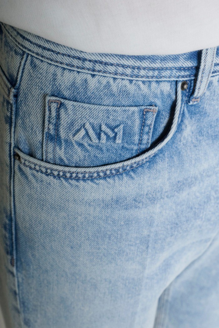Antony Morato jeans regular fit in denim blue Josh mmdt00303-fa700137-w02192 [9250b6c0]