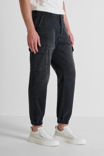 Antony Morato jeans regular fit in denim nero Jay mmdt00307-fa700143-w02238 [363728aa]