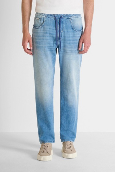 Antony Morato jeans regular straight fit in denim chiaro Eddy mmdt00308-fa700168-w02251 [9a75e25b]