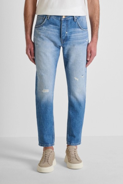 Antony Morato jeans regular fit in denim authentic blue Henry mmdt00288-fa700149-w02205 [13253d63]