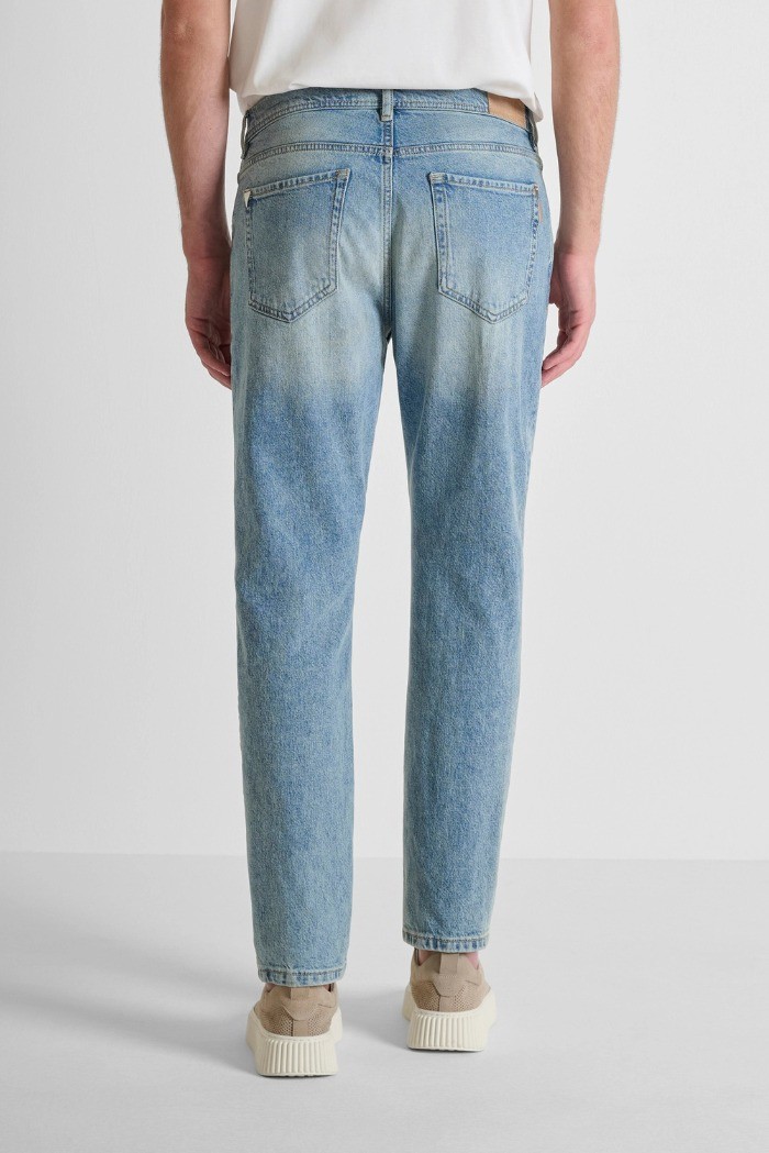 Antony Morato jeans slim cropped fit in denim chiaro Jimi mmdt00299-fa750624-w02233 [8d04ef5c]