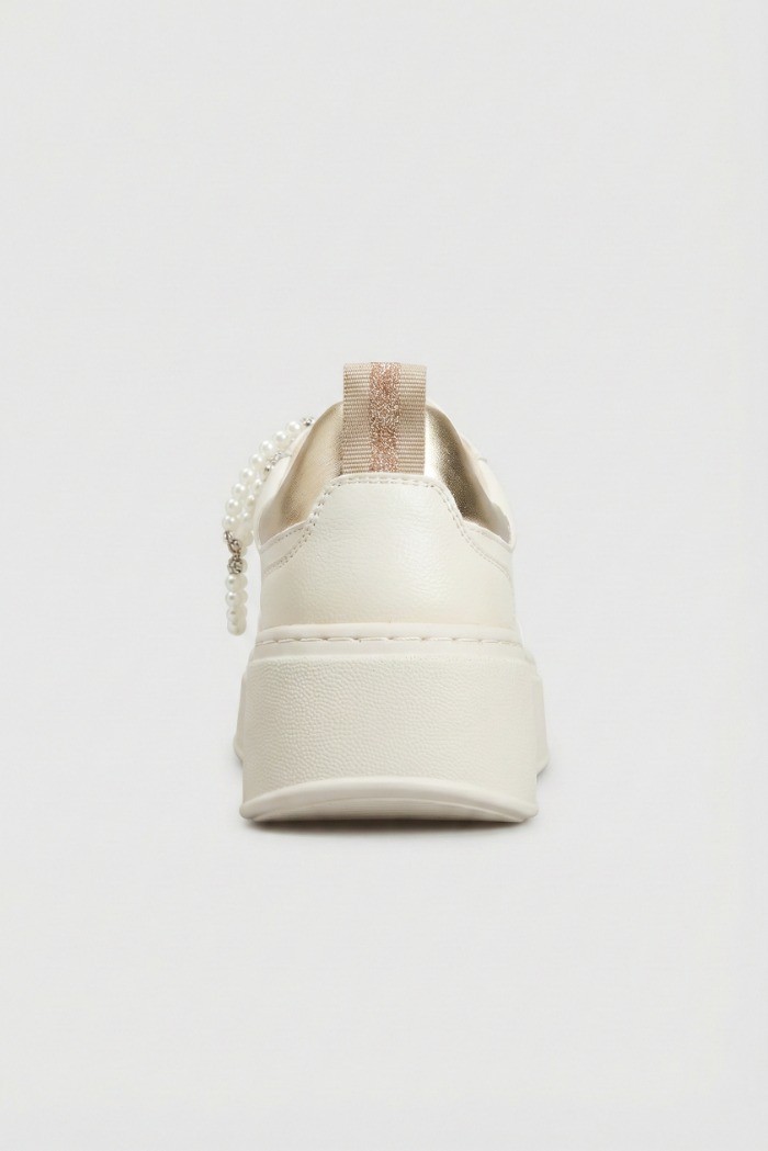 Gold & Gold sneaker con dettaglio perle GB1046 [a9cd60fb]