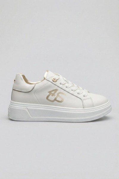 4US Paciotti sneaker allacciata con logo 4BV180 [dd2663a2]