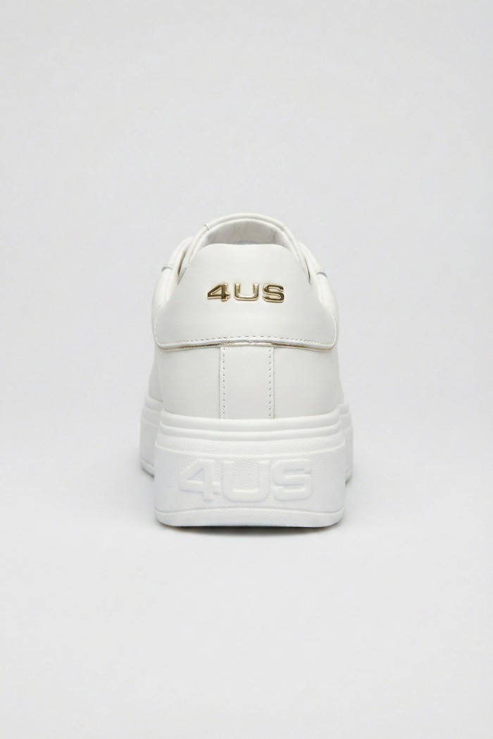 4US Paciotti sneaker allacciata con logo 4BV180 [b31de1ab]