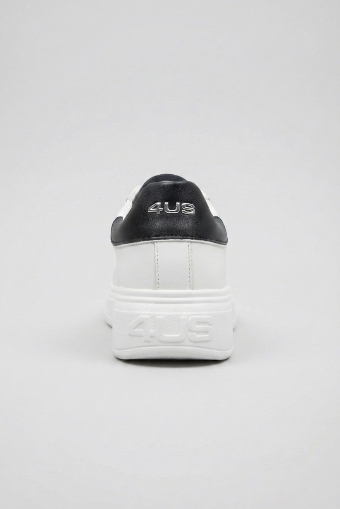 4US Paciotti sneaker allacciata con logo 4BV180 [981f5927]