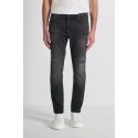 Antony Morato jeans skinny cropped fit in denim nero Karl mmdt00272-fa750643-w02243 [6e64e004]