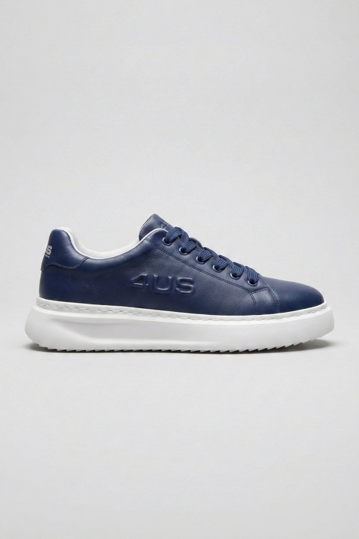 4US Paciotti sneaker con logo rilievo 4US0051 [7649c94b]