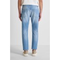 Antony Morato jeans slim fit alla caviglia in denim chiaro Argon mmdt00264-fa750398-w02229 [e526371d]