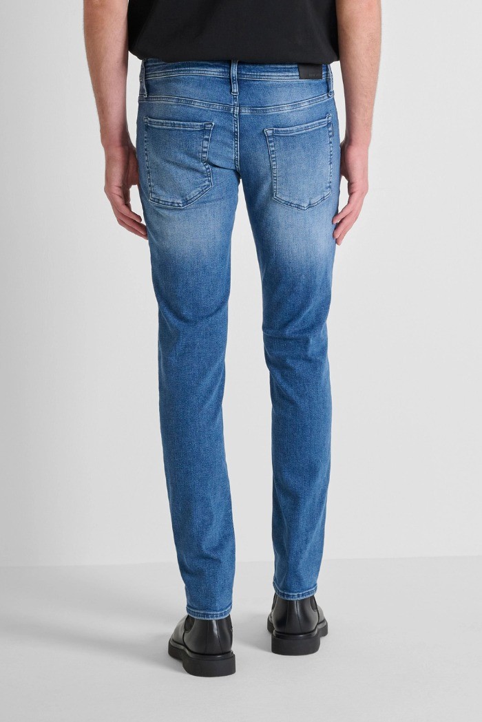 Antony Morato jeans tapered fit in denim titan blue Ozzy mmdt00241-fa750611-w02105 [c447c3e0]