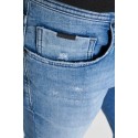 Antony Morato jeans tapered fit in denim titan blue sfumato Ozzy mmdt00241-fa750611-w02108 [3b263a10]