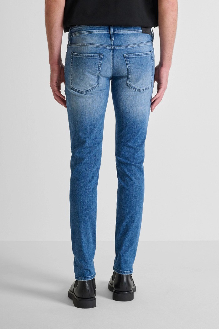 Antony Morato jeans tapered fit in denim titan blue sfumato Ozzy mmdt00241-fa750611-w02108 [8c3bfb14]