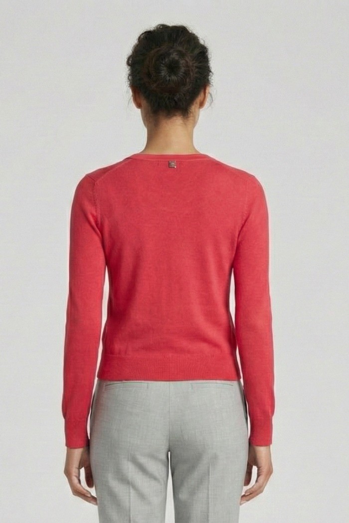 Markup cardigan scollo a V in misto viscosa MW10003 [27498ea9]