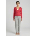 Markup cardigan scollo a V in misto viscosa MW10003 [90544fad]