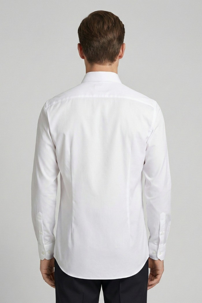 Markup camicia in popeline di cotone MK13001 [f19d00b8]