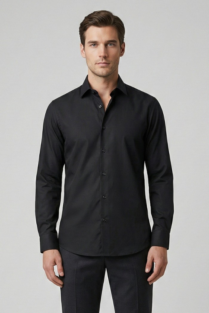 Markup camicia in popeline di cotone MK13001 [03b9fb39]