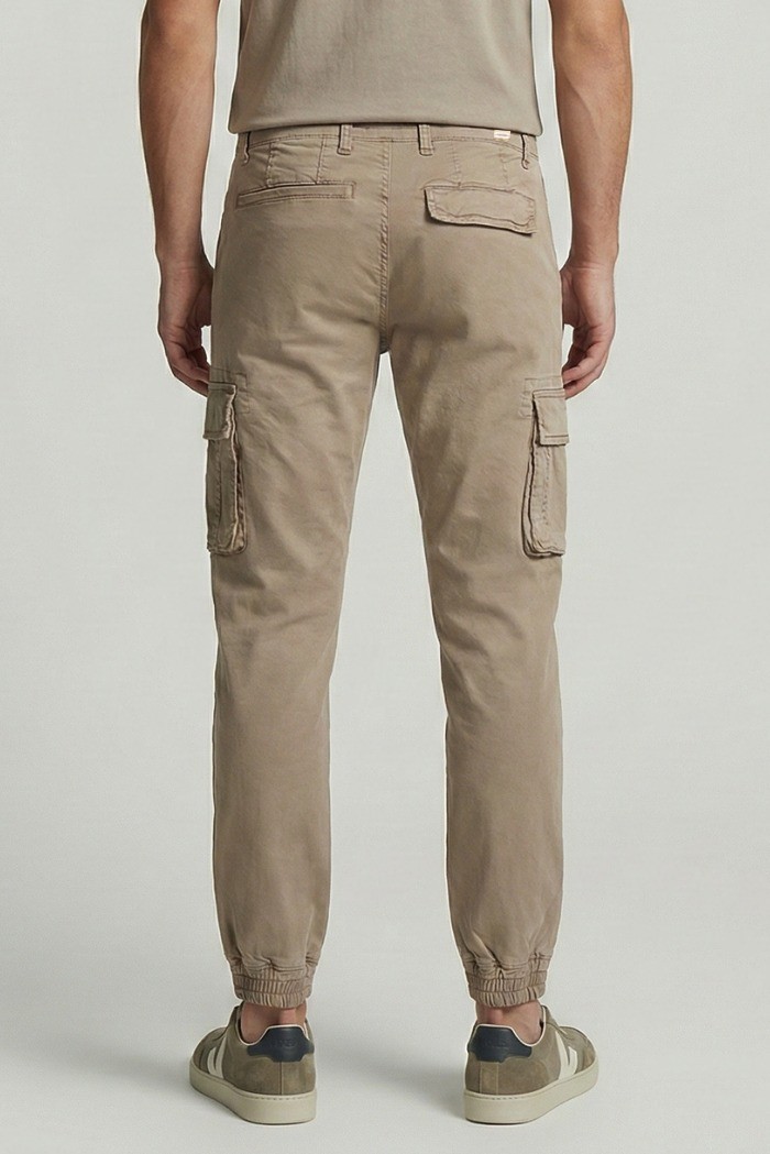 Squad2 pantalone cargo in cotone stretch Argentati226001 [851d196b]