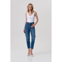 Fracomina jeans carrot mom fit in denim con lavaggio medio fp26svd005d45093 [bb0280ca]