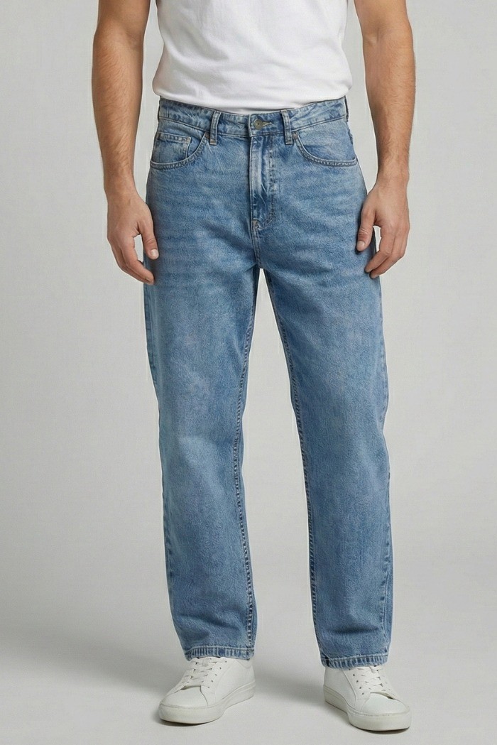 Urban Ring jeans loose fit in denim di cotone stretch ur1150011 [d500e4a5]