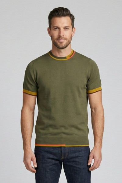 Markup maglia girocollo in cotone MK1900039 [f3350db9]