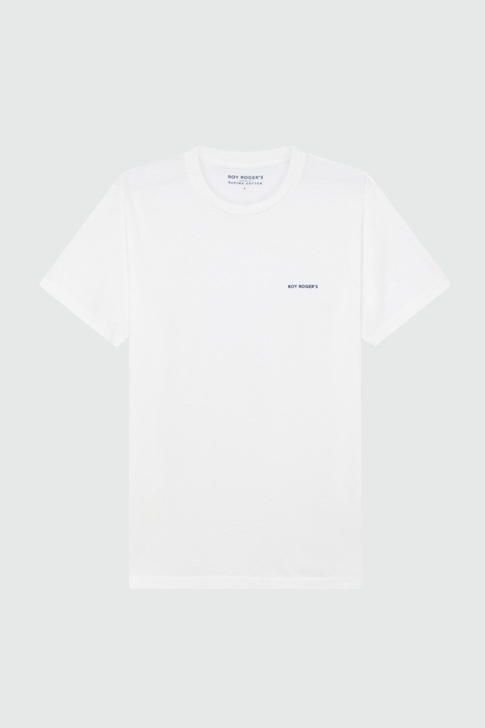 Roy Roger's t-shirt girocollo in jersey Supima RRU90049CG060569 [f19896e9]