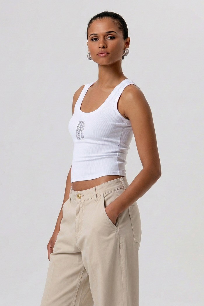 Fracomina pantalone carrot modello chino balloon fp26sv4006w42001 [7764c82b]