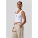 Fracomina pantalone carrot modello chino balloon fp26sv4006w42001 [7764c82b]