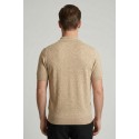 Markup polo in misto lino MK1900046 [5c1b7889]
